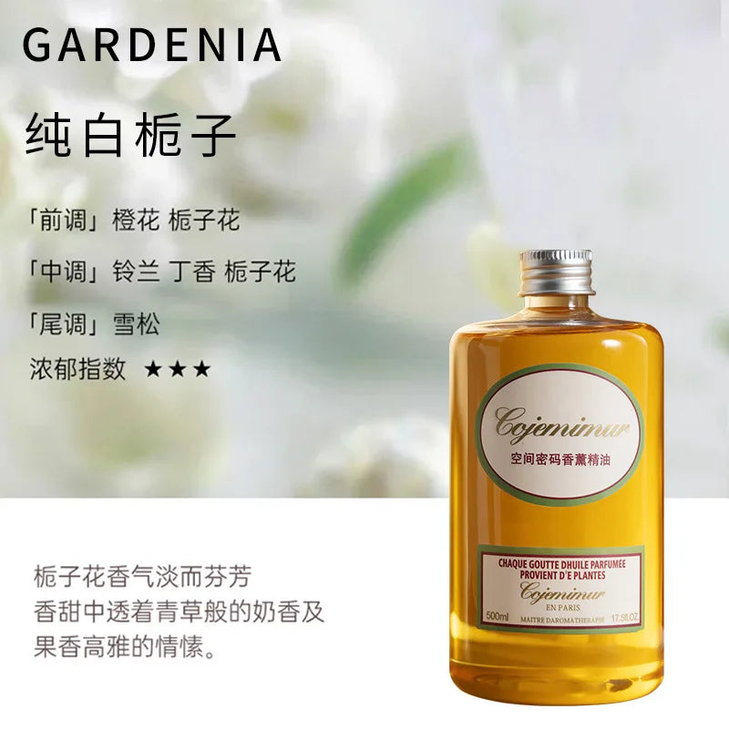 500ML Home Reed Diffuser Refill Oil Long Lasting Fragrance Air Freshener For Bedroom Living Room Hotel Aromatherapy Diffuser