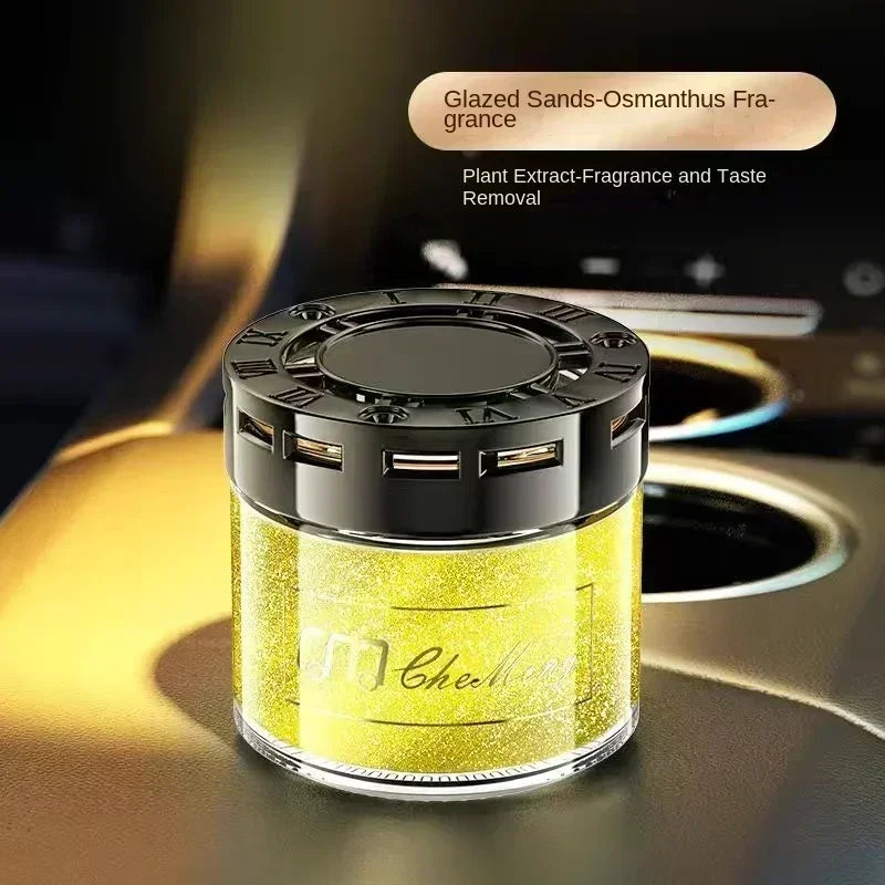 New Car Aromatherapy Flowing Sand Solid Fragrance High End Car Aromatherapy Durable Seat Decoration Air Freshener