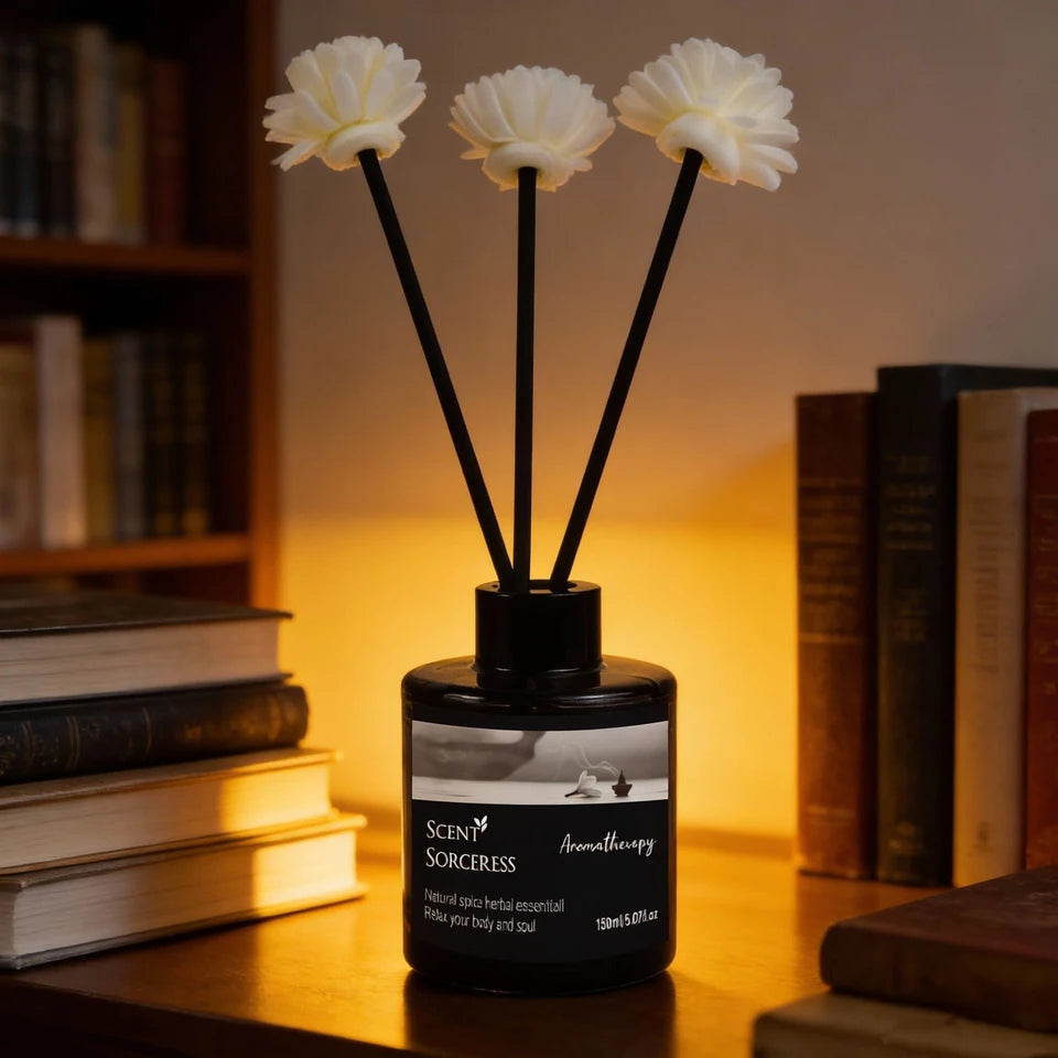 150ml Fragrance Rattan Reed Diffuser Aromatherapy Sets Fragrance Jasmine Vanilla Hotel Air Freshener Home Essential Oil Perfume