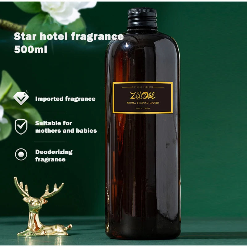 500ml Lasting Fragrance Essential Oil Hilton Hotel Same Aromatherapy Spa Sleep-helping Fresh Perfume For Aromatic Diffuser DIY