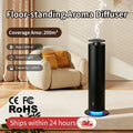 TEABLUM Smart Essential Oil Diffuser Office Aromatherapy Machine Battery Aromatherapy Machine Home Electric Aromatherapy Machine