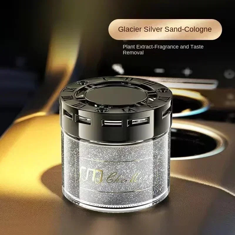 New Car Aromatherapy Flowing Sand Solid Fragrance High End Car Aromatherapy Durable Seat Decoration Air Freshener